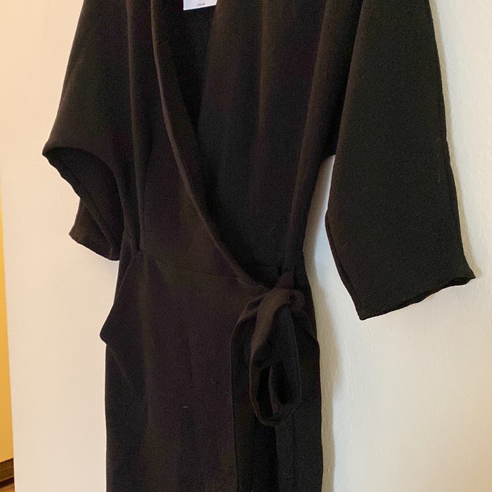 🖤🌚 NWT Topshop Wrap Dress with Pockets